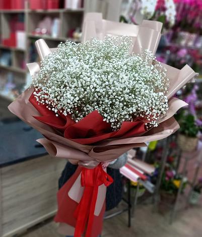 Букет цветов из: Гипсофила в Ерёминской
