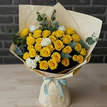 Букет цветов из:  Розы в Ерёминской