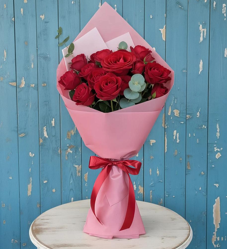 Букет цветов из: Розы в Ерёминской