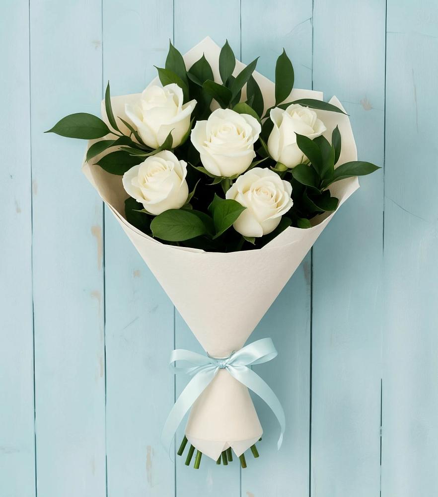 Букет цветов из: Розы в Ерёминской