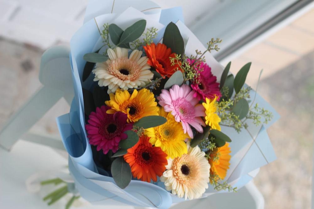 Букет цветов из: Герберы в Ерёминской