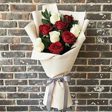 Букет цветов из:  Розы в Ерёминской