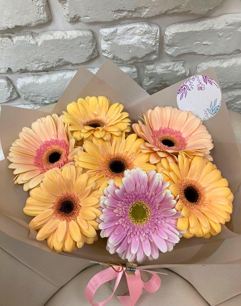 Букет цветов из: Герберы в Ерёминской