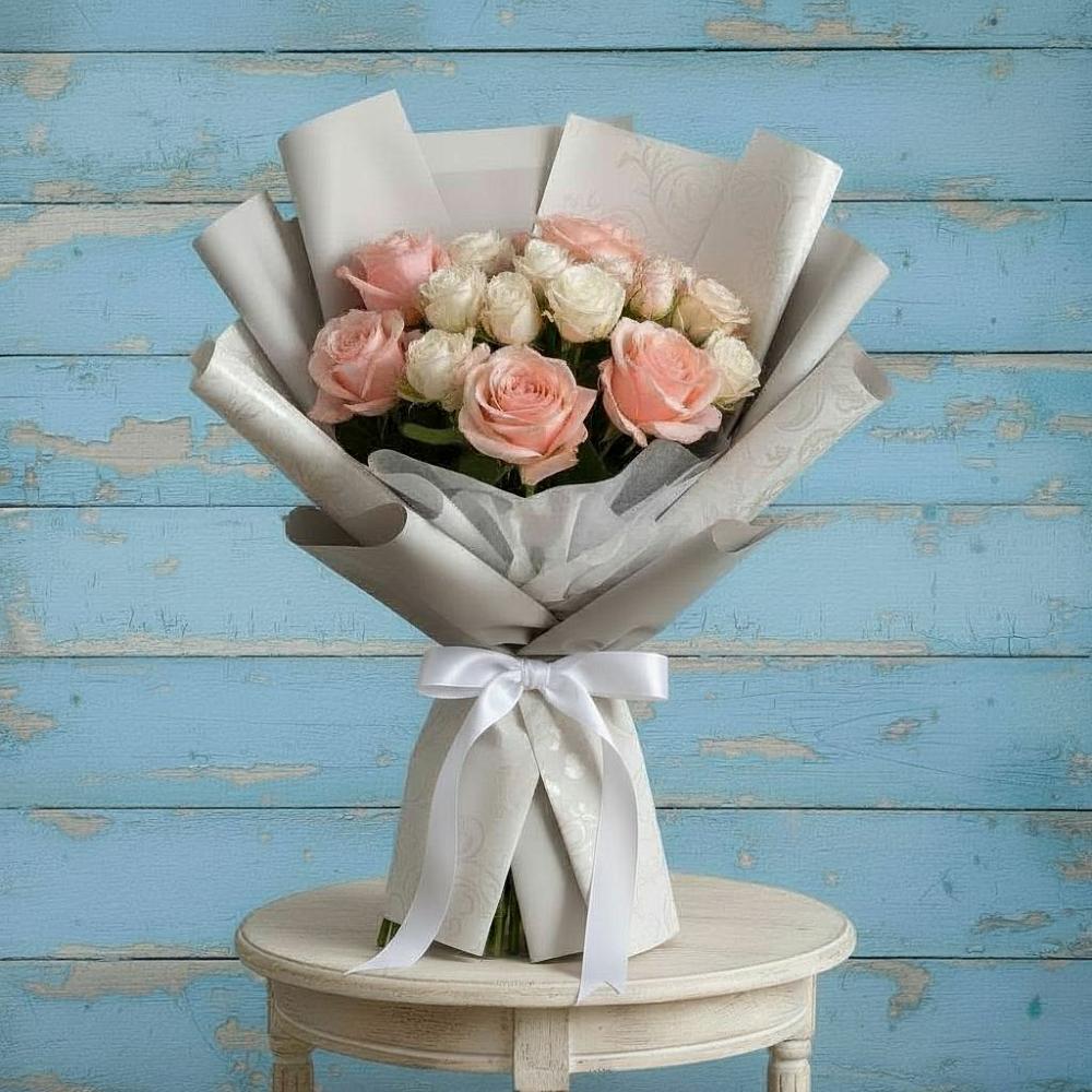 Букет цветов из: Розы в Ерёминской