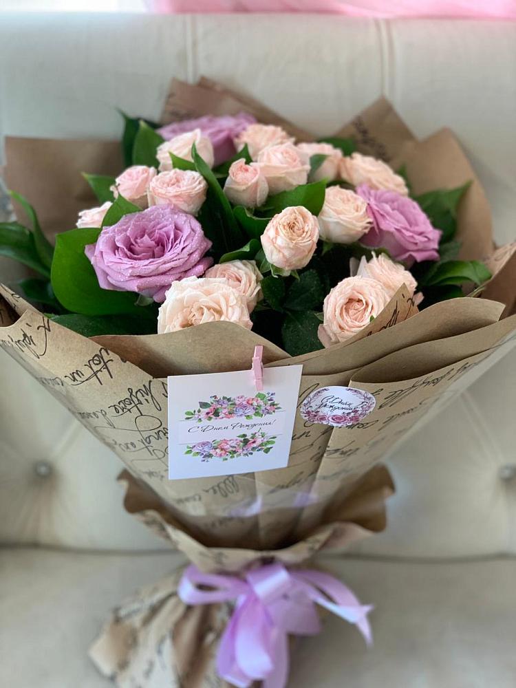 Букет цветов из: Розы в Ерёминской