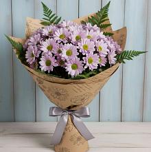 Букет цветов из:  Хризантемы в Ерёминской