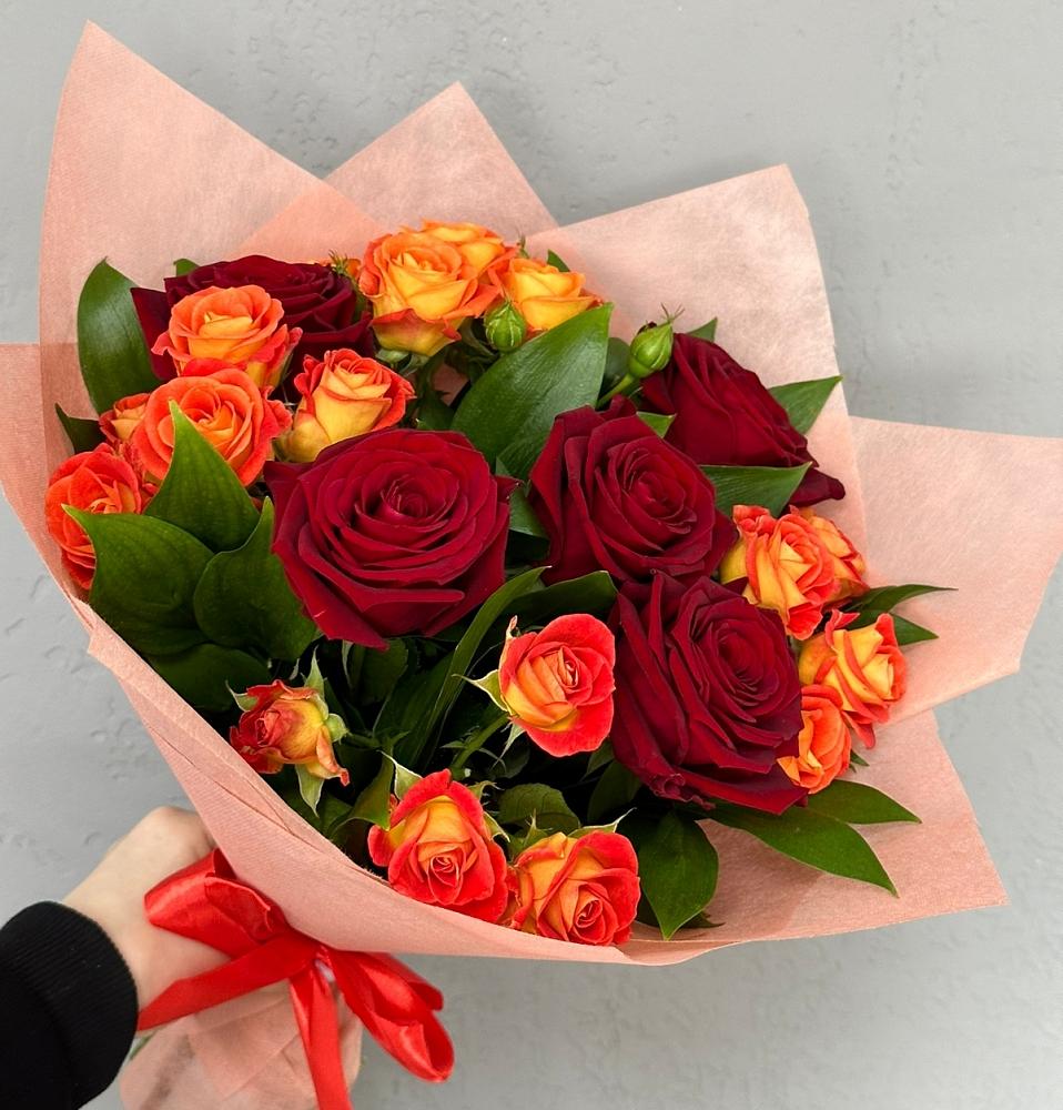 Букет Любовь и восторг в Ерёминской