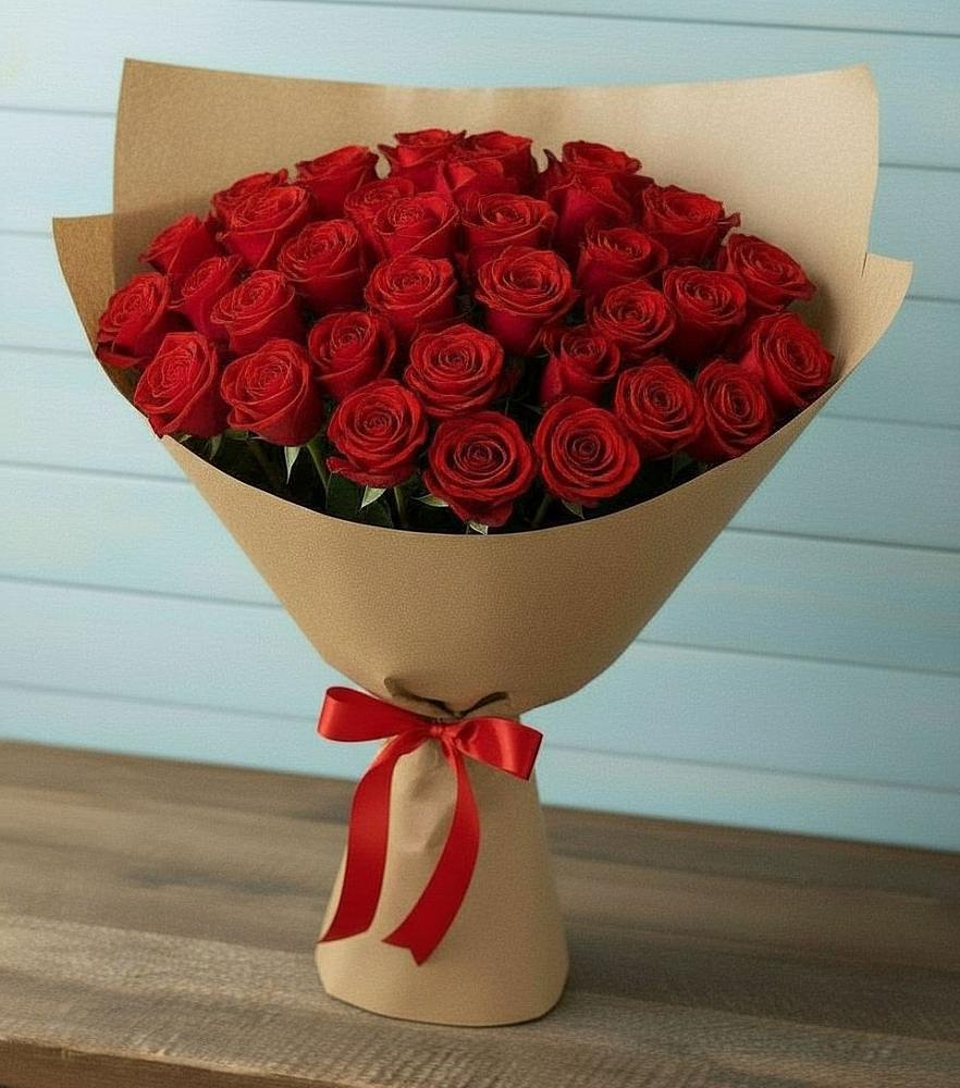 Букет Красные розы Милано в Ерёминской