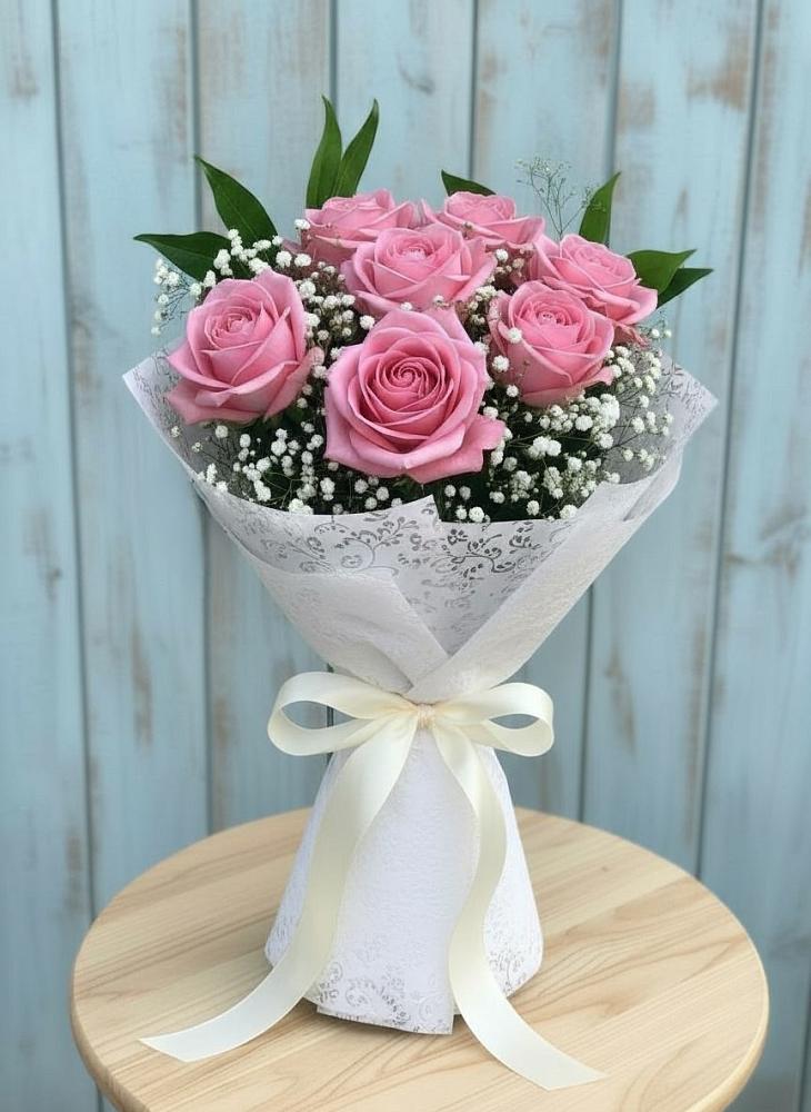 Букет цветов из: Розы в Ерёминской