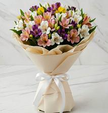 Букет цветов из:  Альстромерии в Ерёминской