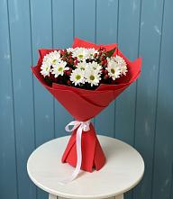 Букет цветов из:  Хризантемы #REPLACE_PRED# Ерёминской