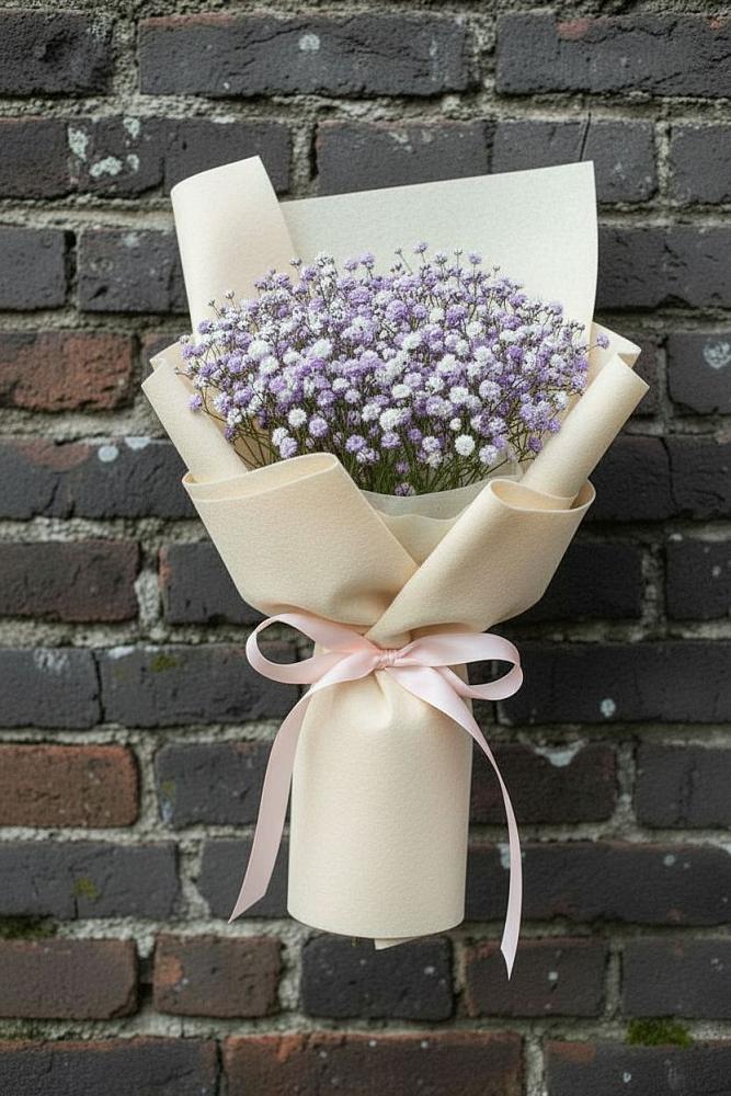 Букет цветов из: Гипсофила в Ерёминской