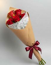 Букет цветов из:  Розы в Ерёминской