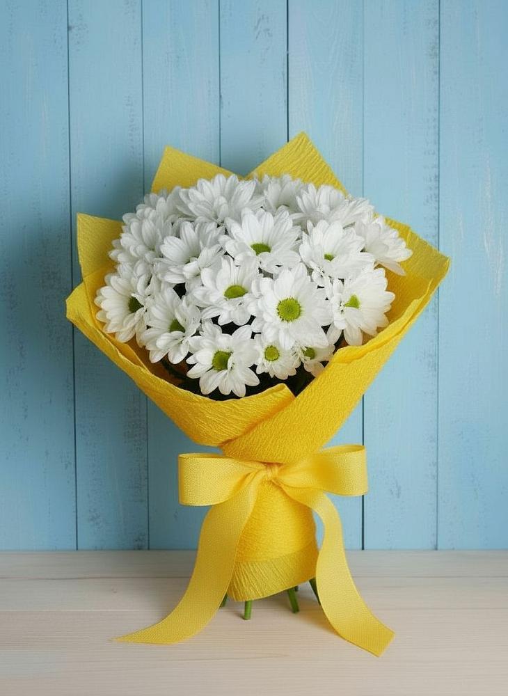 Букет цветов из: Хризантемы в Ерёминской