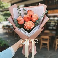 Букет цветов из:  Розы в Ерёминской