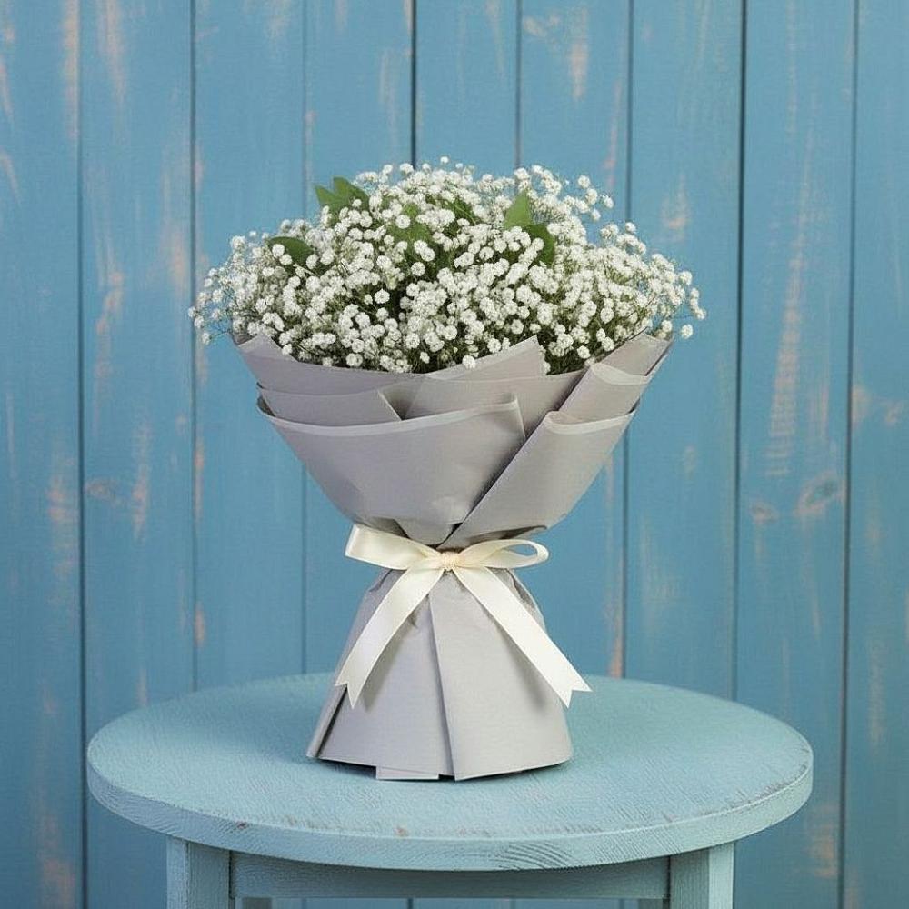 Букет цветов из: Гипсофила в Ерёминской