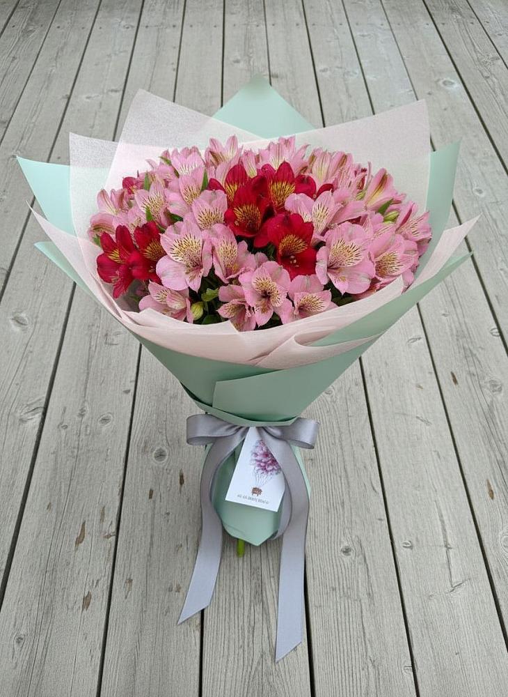 Букет цветов из: Альстромерии в Ерёминской