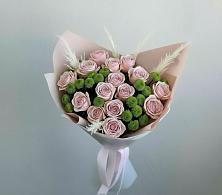 Букет цветов из:  Розы и Хризантемы #REPLACE_PRED# Ерёминской