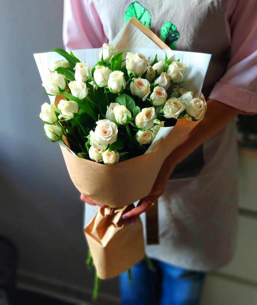 Букет цветов из: Розы в Ерёминской