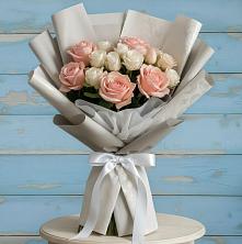 Букет цветов из:  Розы в Ерёминской