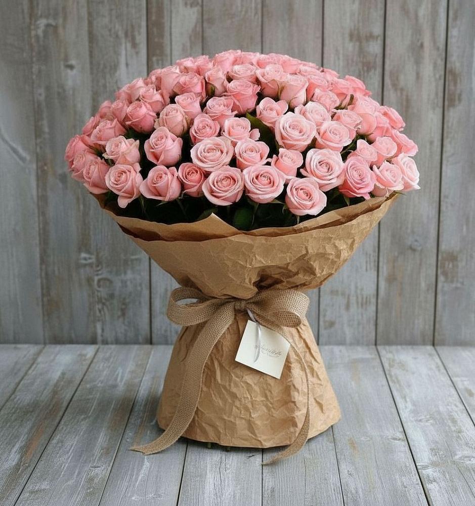 Букет 151 Роза Роуз в Ерёминской