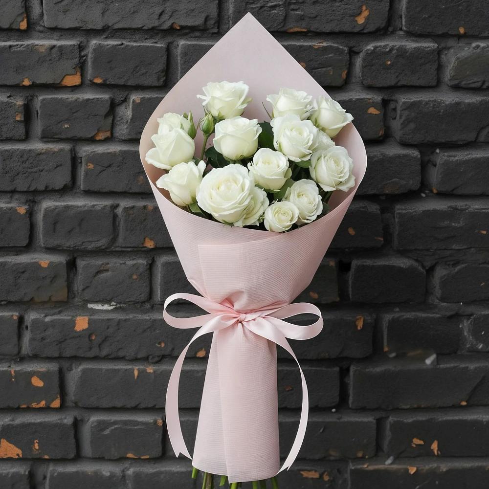 Букет цветов из: Розы в Ерёминской