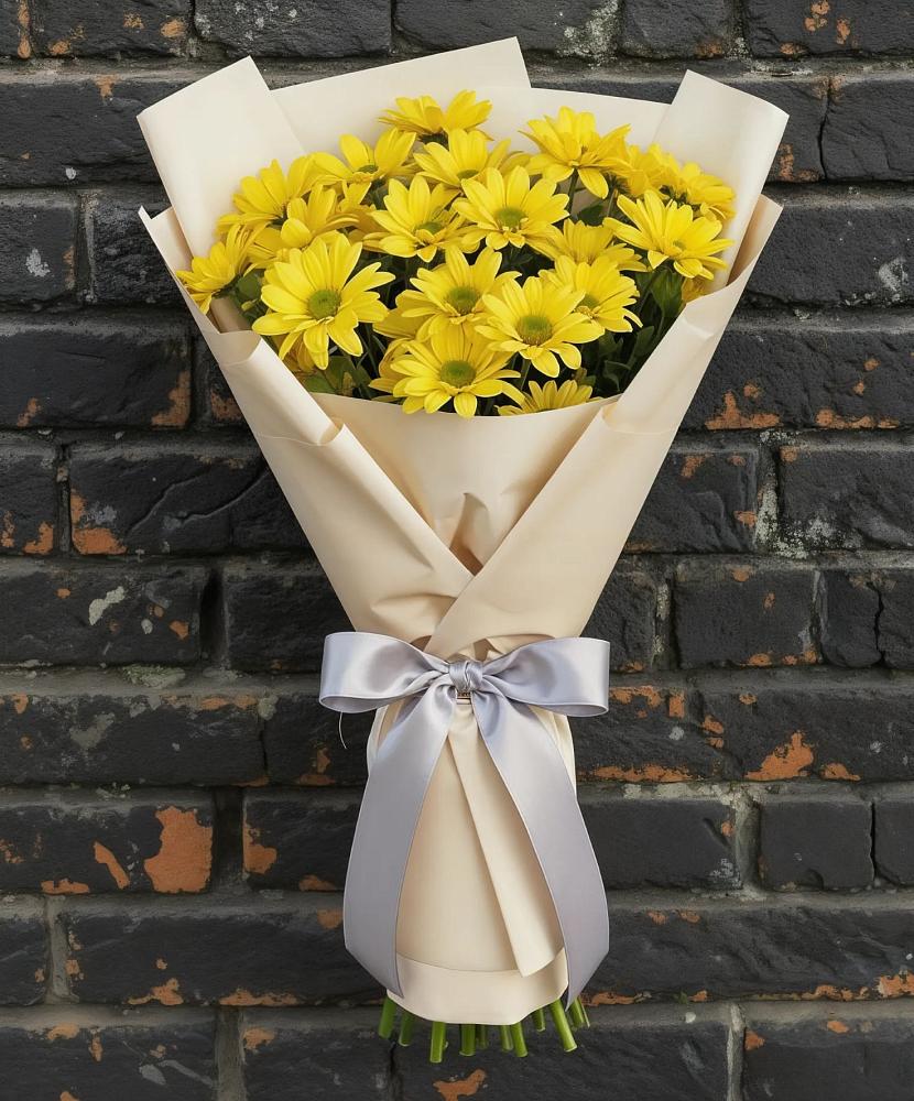 Букет цветов из: Хризантемы в Ерёминской