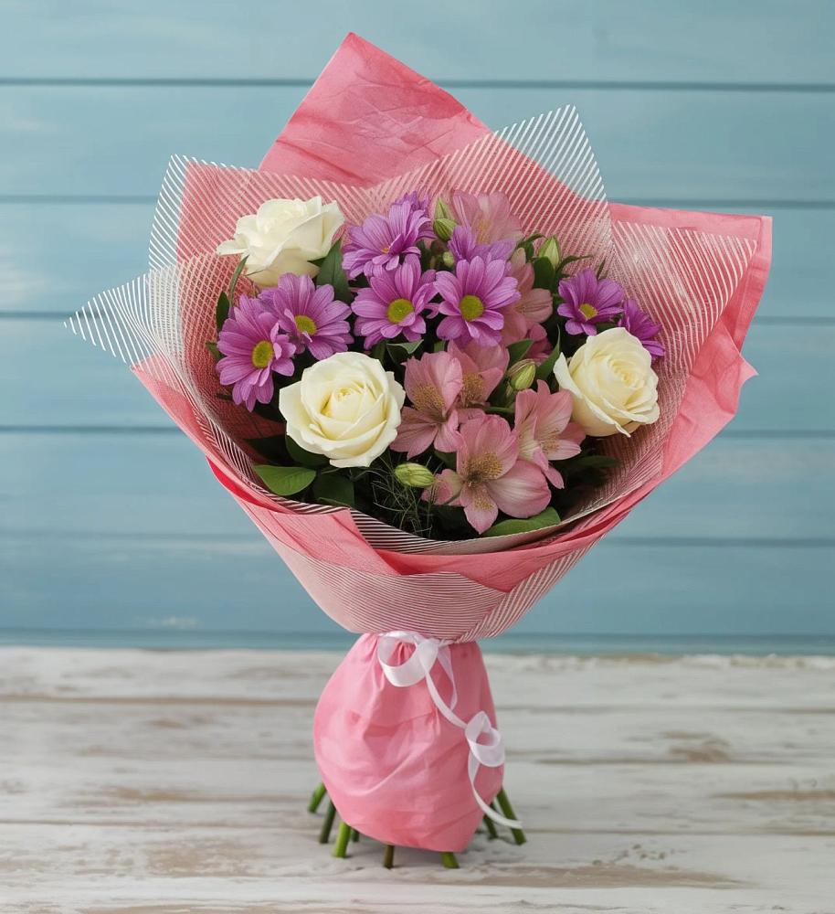 Букет цветов из: Герберы в Ерёминской