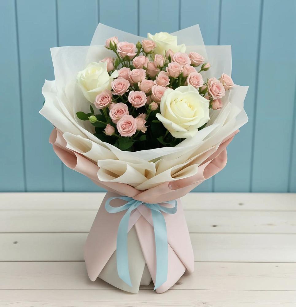 Букет цветов из: Розы в Ерёминской