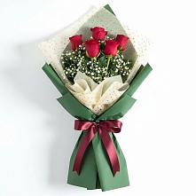 Букет цветов из:  Розы в Ерёминской