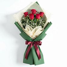 Букет цветов из:  Розы в Ерёминской