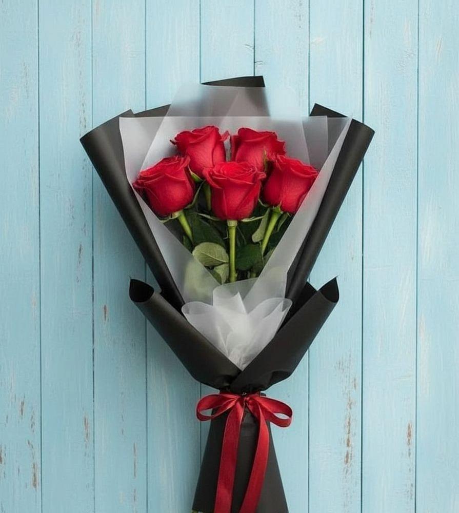 Букет цветов из: Розы в Ерёминской