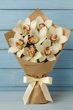 Букет цветов из:  Орхидеи и Розы в Ерёминской